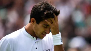 Garín no pudo ponerle broche de oro a su buena semana: quedó fuera del US Open