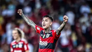¡Tremendo! Erick Pulgar se lució con golazo al ángulo para Flamengo ante Vasco da Gama