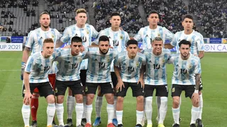 La sub 23 de Argentina homenajeó a Maradona y Sabella en amistoso ante Japón