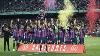 FC Barcelona levantó el título de la liga española tras caída en casa ante Real Sociedad