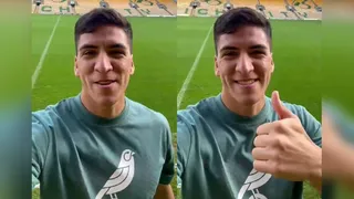 Norwich estrenó cuenta oficial de Twitter en español con mensaje de Marcelino Núñez