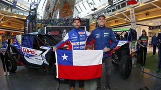 Ignacio Casale y “Chaleco” López ya tiene sus vehículos para el Dakar