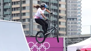 Macarena Pérez fue séptima en la clasificatoria del Ciclismo BMX y este sábado competirá en la final