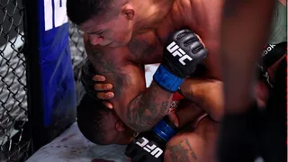 Gilbert Burns se alzó victorioso en el combate estelar ante Tyron Woodley en el UFC Fight Night