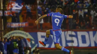 La U se desahogó ante Audax con un cabezazo de Guerra y un golazo de Fernández