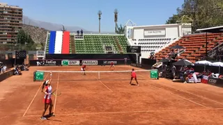 Guarachi y Gatica sentenciaron triunfo de Chile en el dobles contra Perú
