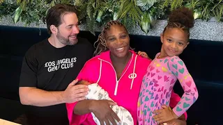 Serena Williams anunció el nacimiento de su segunda hija, Adira River
