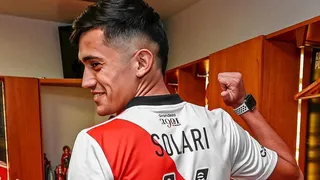 River Plate citó a Pablo Solari para el duelo contra Gimnasia y Esgrima
