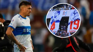 Nicolás Castillo aclaró por qué no estuvo presente en la despedida de los capitanes de la UC