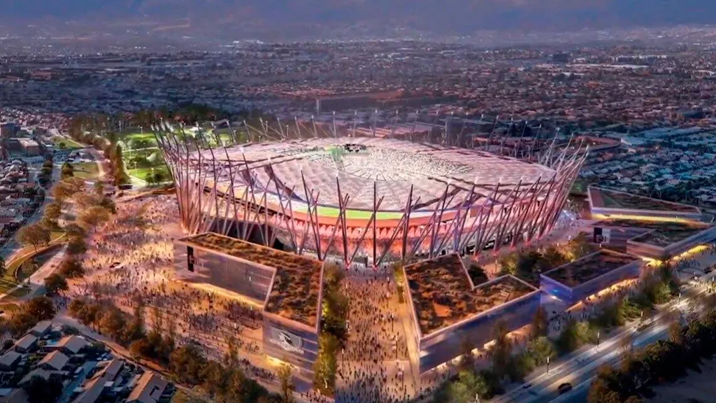 El proyecto de estadio que presentó Blanco y Negro / © Colo Colo