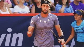 Nikoloz Basilashvili derrotó a Radu Albot y avanzó a segunda ronda en el Masters de Shanghai