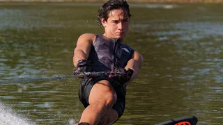 Chileno Martín Labra superó su propio récord mundial de Overall Junior en esquí náutico