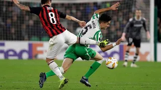 Betis y AC Milan protagonizaron reñido empate en la Europa League