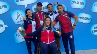 Katherine Wollermann conquistó título mundial en para canotaje