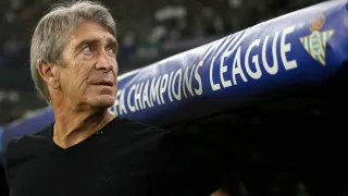 Manuel Pellegrini y el pleno del Betis en Champions: “Quedan 15 puntos por jugarse”