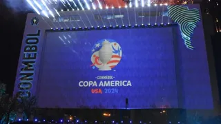 Así fue el lanzamiento del logotipo de la Copa América de Estados Unidos 2024