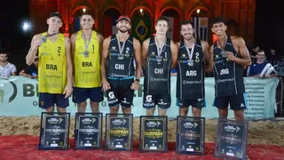 Noé Aravena y Vicente Droguett se colgaron el oro en la fecha 6 del Circuito Sudamericano