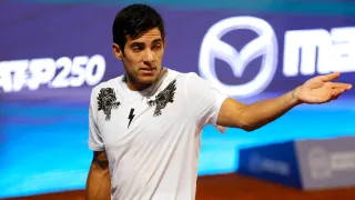Se enojó con su rival: la polémica que protagonizó Cristian Garín en el Challenger de Punta Cana