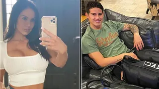 Actriz porno le deseó pronta recuperación a James Rodríguez por lesión en los testículos