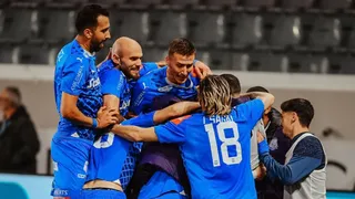 Angelo Sagal fue titular en el triunfo de Apollon Limassol ante su clásico rival