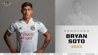 Colo Colo ratificó la renovación de Bryan Soto hasta 2025