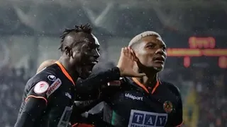 ¡Se pasó! Junior Fernandes marcó un golazo de tijera en triunfo de Alanyaspor sobre Galatasaray