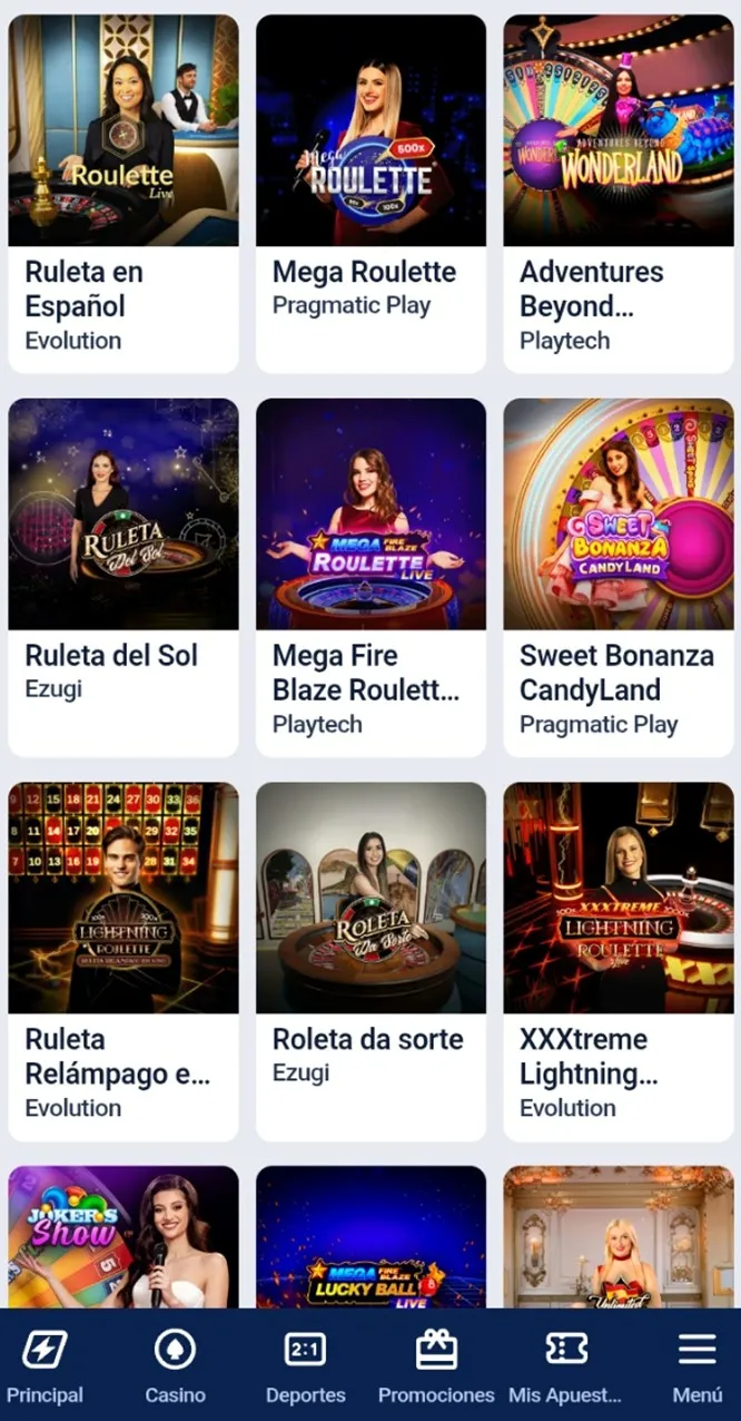 Jugabet Casino-Casino en vivo