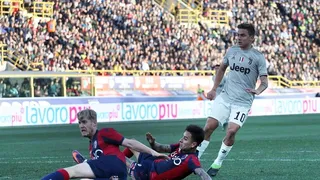 Una deslucida Juventus logró doblegar a Bologna gracias a un inspirado Paulo Dybala