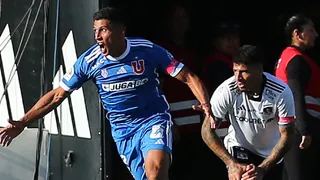 Israel Poblete provocó el 1-0 para Universidad de Chile ante Colo Colo