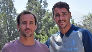 El gran reencuentro entre “Chapita” Fuenzalida y Fernando Zampedri