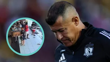 Hinchas de Colo Colo roban fuegos artificiales previo al partido por Libertadores ante Fortaleza