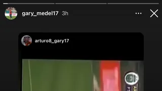 “Lindos recuerdos”: El guiño de Gary Medel a Boca Juniors