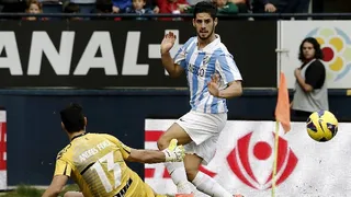 Málaga igualó ante Osasuna en un reñido partido