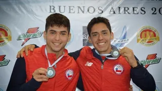 Bustos y Ortiz ganaron medalla de plata en el Sudamericano de Pentatlón Moderno