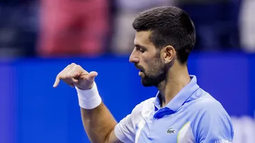 Un provocador Djokovic imitó celebración de Ben Shelton tras pasar a la final del US Open