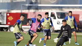 La última práctica de La Roja para el duelo con Uruguay en el cierre de las Clasificatorias