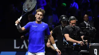 Casper Ruud le dio el primer punto a Europa sobre el Resto del Mundo al vencer a Jack Sock