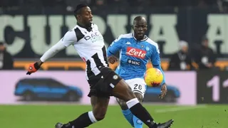 Udinese de Francisco Sierralta repartió puntos con Napoli en la fecha 15 de la liga italiana