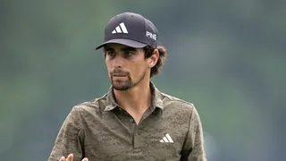 Joaquín Niemann inició con mal pie su participación en el PGA Championship
