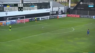 Tomó larga carrera y definió de la peor forma: El ridículo penal desperdiciado en la Copa Argentina