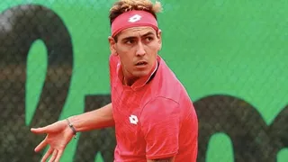 Alejandro Tabilo fue arrollado por Sebastián Báez en su debut en la qualy de Buenos Aires