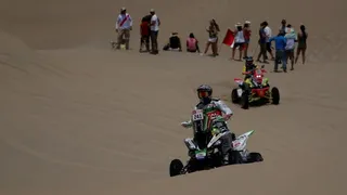 Ignacio Casale ganó la segunda etapa del Dakar y lidera la general en quads