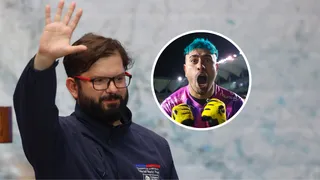 Presidente Boric elogió a Coquimbo Unido y tuvo un particular cruce con el “Mono” Sánchez