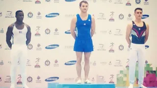 Tomás González sacó medalla de oro en suelo del Festival Olímpico Panamericano