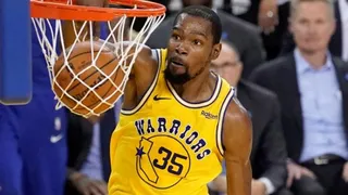 Un salvaje clavado de Kevin Durant fue la mejor jugada de la noche de martes en la NBA
