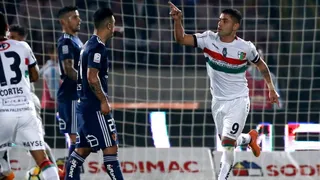 Matías Campos López de cabeza empató para Palestino ante Universidad de Chile