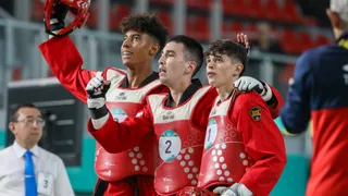 Chile cosechó una espléndida medalla de plata en el taekwondo por equipos de Santiago 2023