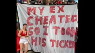 Tiktoker se “vengó” de novio que la engañó y usó su entrada para la final de la Eurocopa