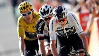 Chris Froome: Mientras el maillot amarillo sea de Sky en París, estaré contento