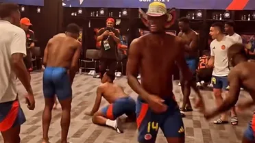 El desatado festejo de Colombia tras avanzar a la final de la Copa América